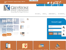 Tablet Screenshot of greystonepower.com